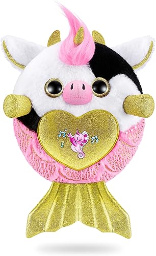 Miniatura 3 de Rainbocorns Mermaidcorn (Vaca) por ZURU, peluche coleccionable, sorpresas de sirena, animal de peluche suave para acurrucarse, huevo sorpresa,