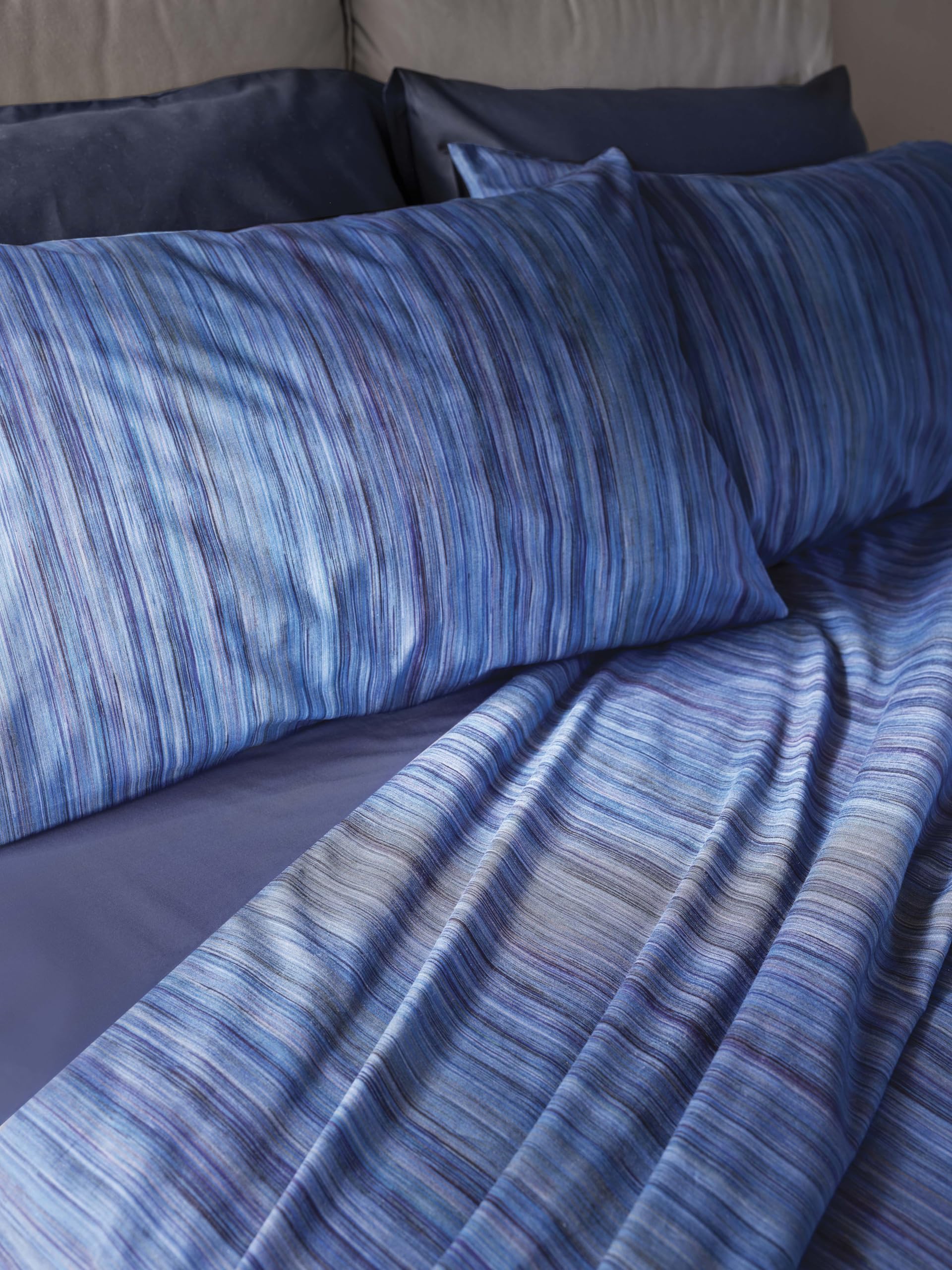 GUZZINI Classic - komplet pościeli bawełnianej perkalowej z prześcieradłem na łóżko queen size 180 x 280 cm + 1 prześcieradło z gumką, pokrowiec na materac na łóżko podwójne 125 x 200 cm, materac 30