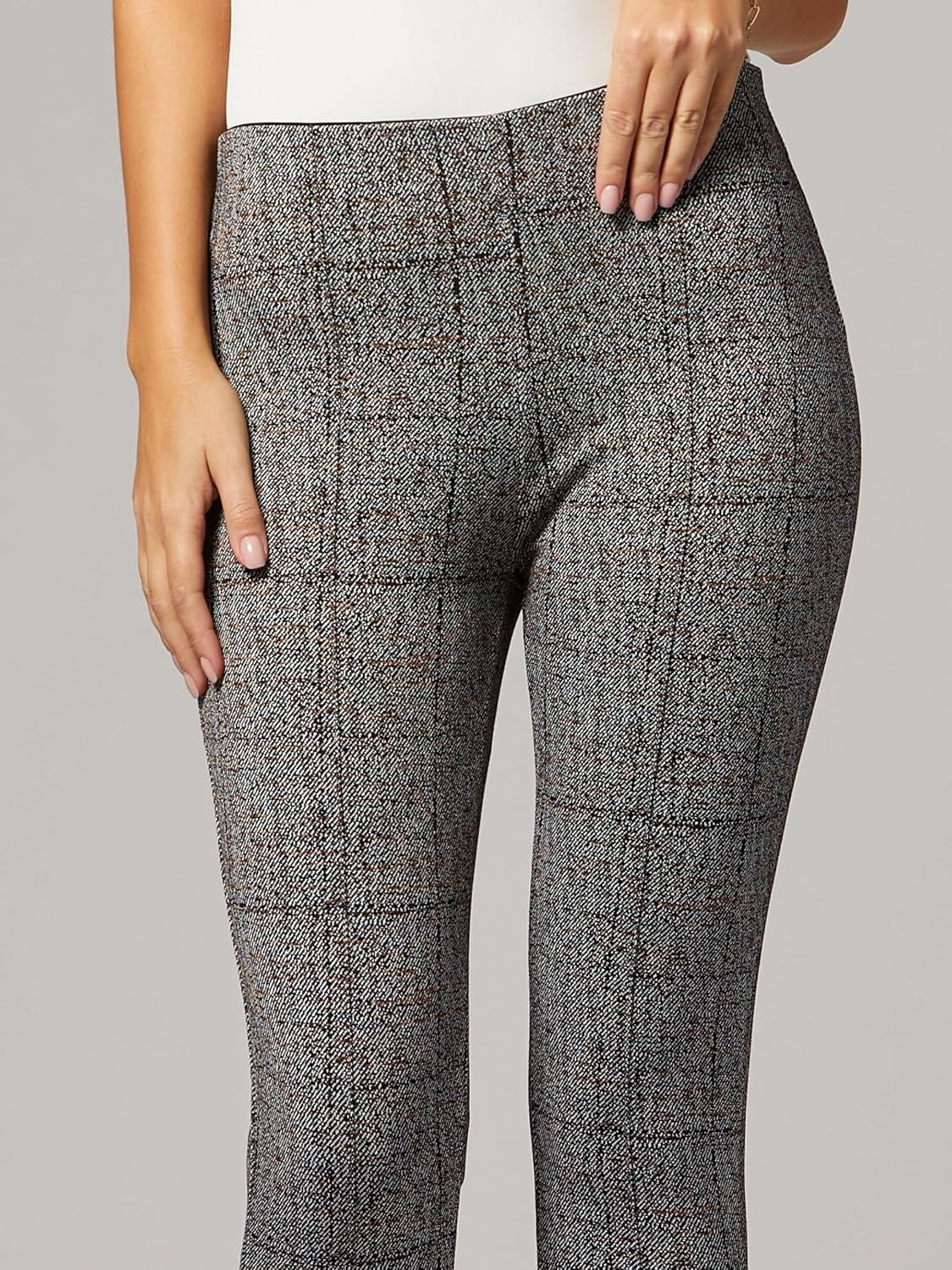 Conceited Stretch Slacks for Women - Wear to Work - Tummy Control - Slim Leg - Pockets - Ponte - (Available in Plus Size) - Image 5