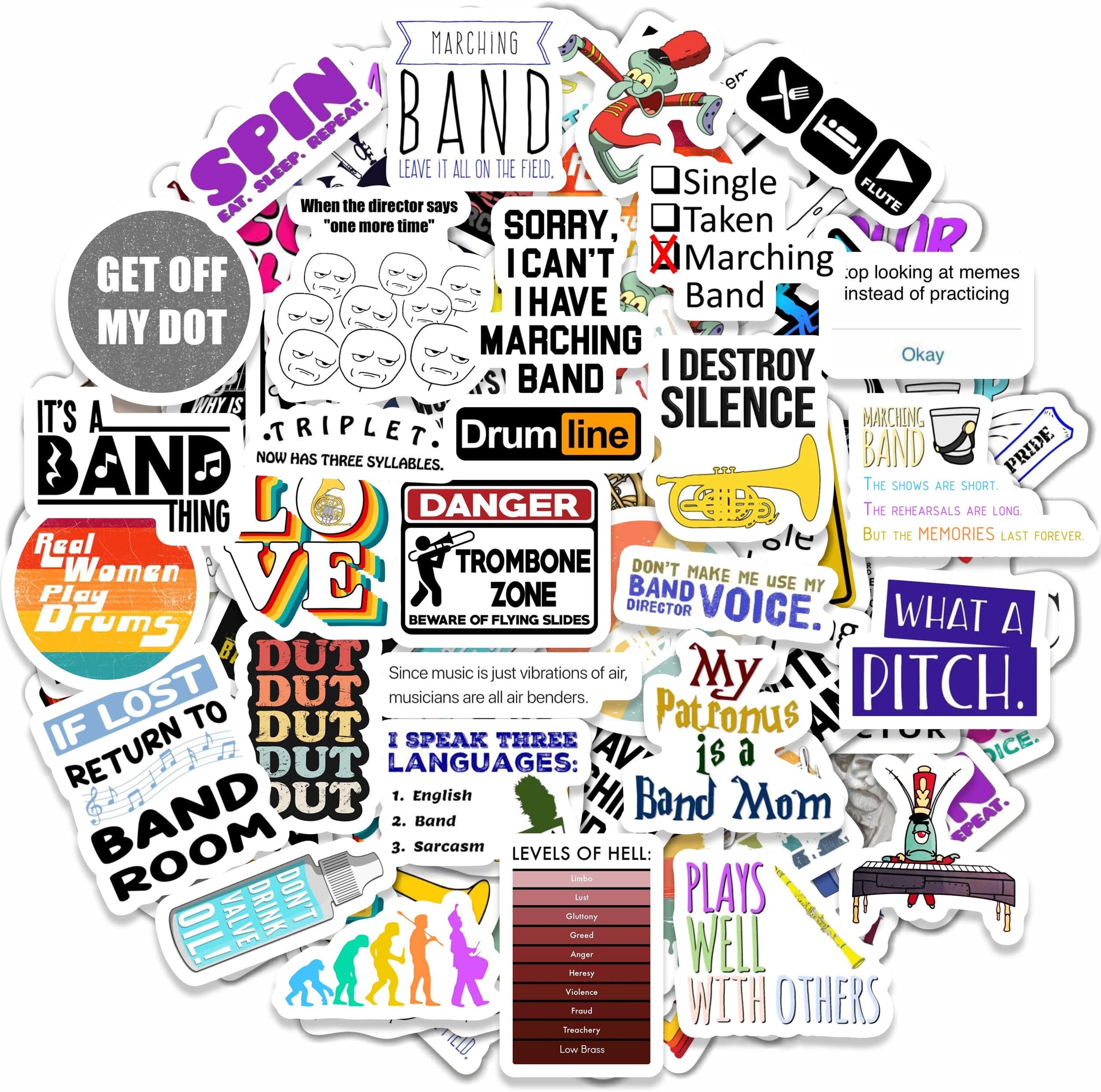 Marchinng Band Stickers