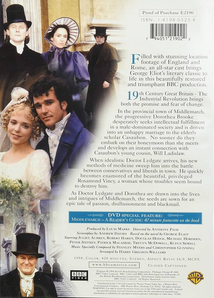 Amazon.com: George Eliot Collection (DVD) : Various, Various