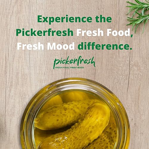 Miniatura 6 de Pickerfresh Eneldo Kosher, enteros grandes y enteros, ingredientes simples, sin OMG, sin color artificial y sin conservantes, 24 onzas (paquete de 6)