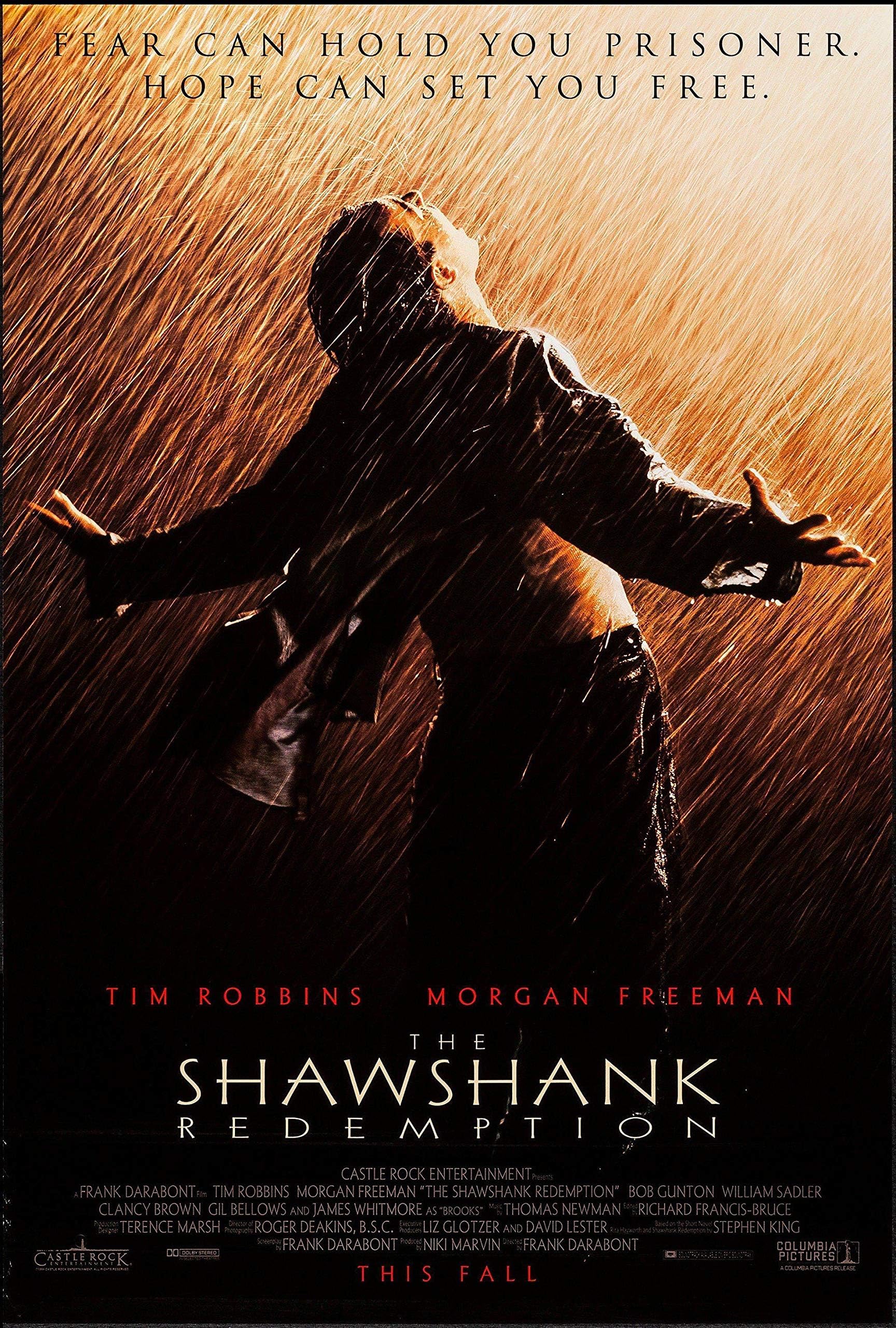 Shawshank Redemption Classic Movie Poster Various Sizes (A4 Size 21 x 29 cms)