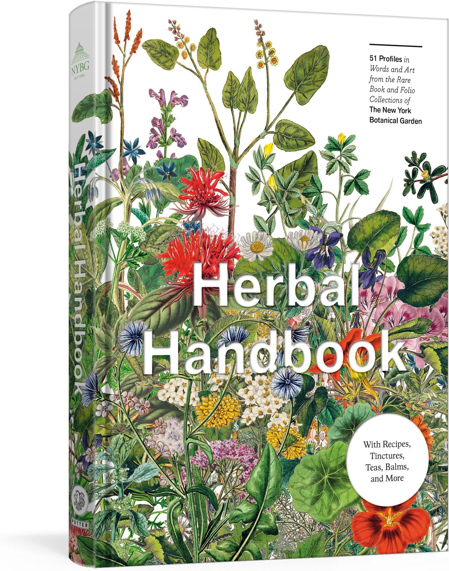 Herbal Handbook: 50 Profiles in Words and Art from the Rare Book Collections of The New York Botanical Garden