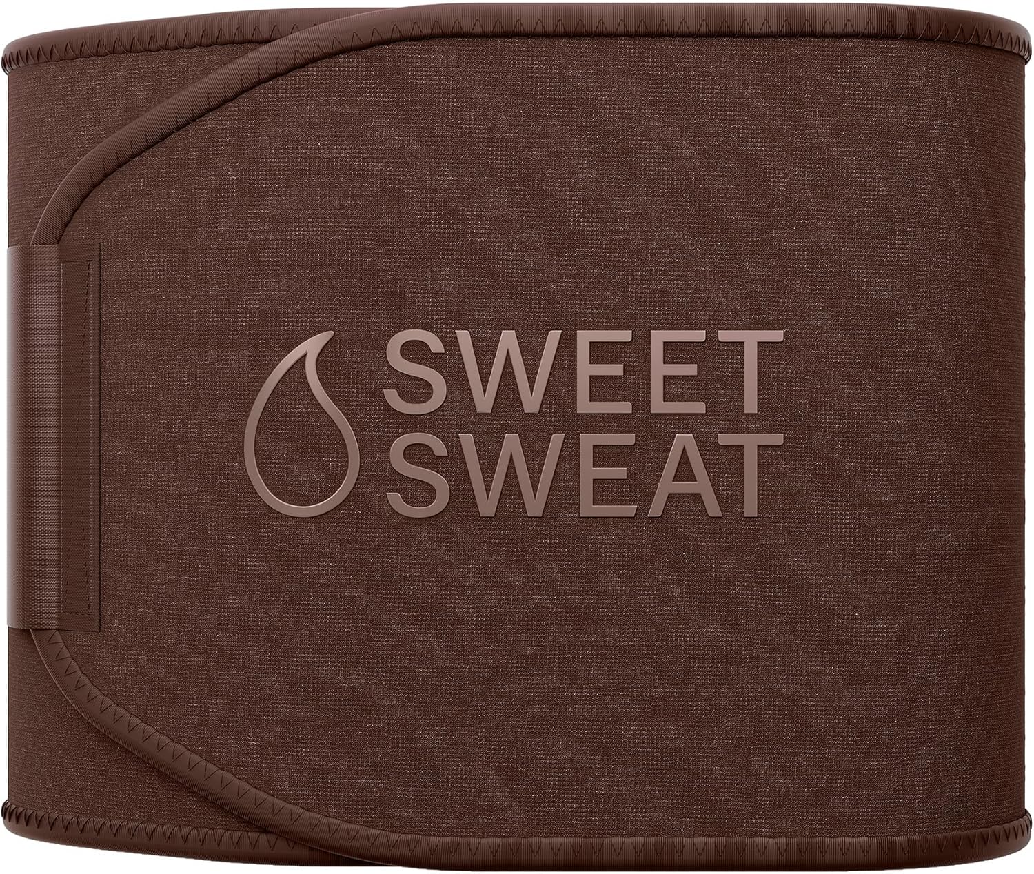 Sweet Sweat Waist Trimmer Toned Series - Premium Sweat Enhancing Fitness Belt for Women & Men - 5 Adjustable Sizes