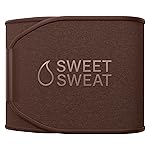 Sports Research Sweet Sweat Toned Waist Trimmer for Women and Men | Premium Waist Trainer Belt to \'Tone\' your Stomach Area (Terra, Small)