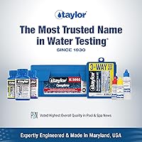 Vista 6 de Taylor K1001 Kit básico de prueba DPD para piscina o spa residencial