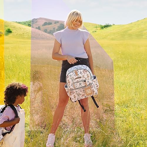 Vista 8 de Petunia Pickle Bottom Mochila Ace Bolsa de pañales Mochila para padres, Pixar Playday, Mochila Ace