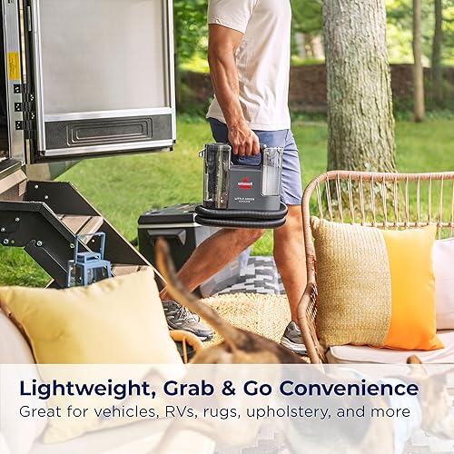 Miniatura 4 de BISSELL Limpiador profundo portátil inalámbrico Little Green con batería de iones de litio de 25 V, 3682