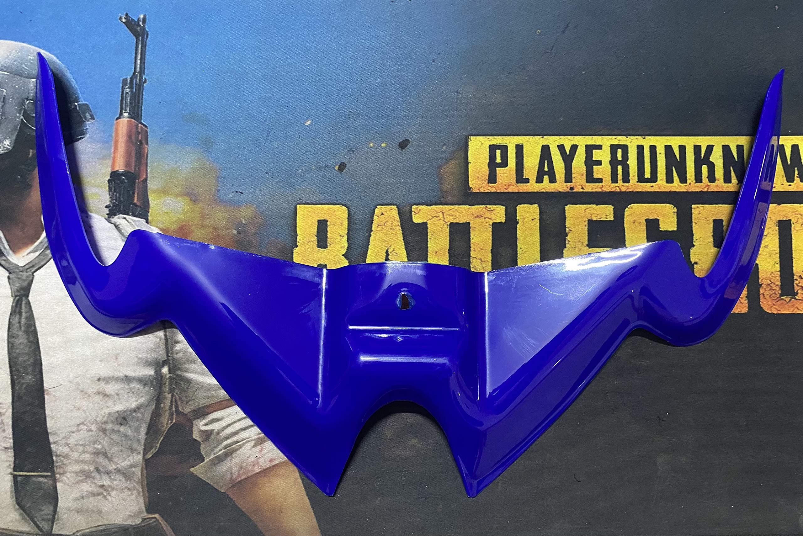 AUTO MT Bike Winglet for Bajaj Pulsar RS200 Blue Flexible + Unbreakable