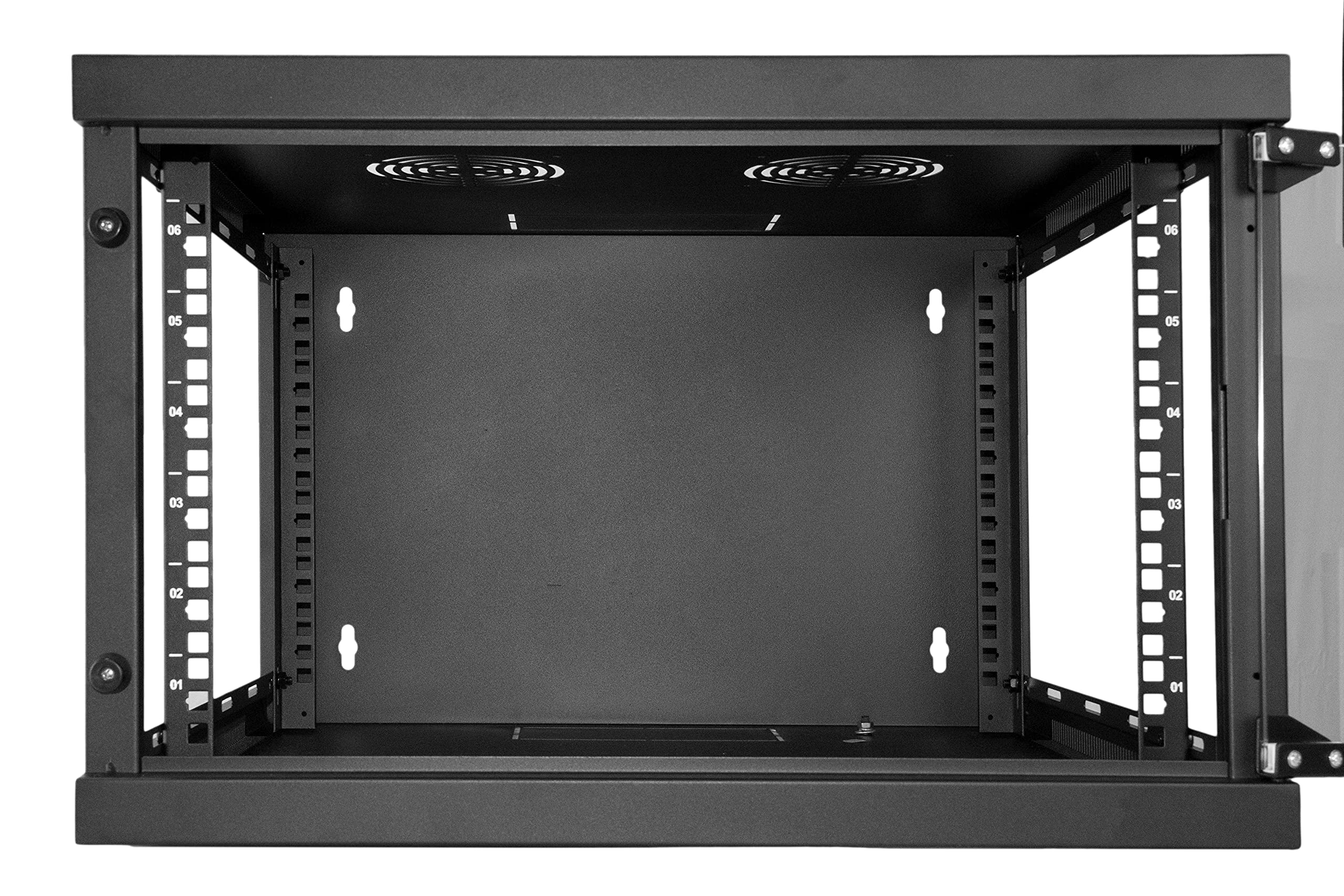 'Link lk1907u66 N Armario Rack 19 6 Unidad de Pared 350 x 540 x Profundidad 600 mm, Negro