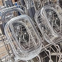 Vista 5 de Rubbermaid Brilliance - Recipientes para almacenar alimentos sin BPA con tapas herméticas, ideales para almuerzo, preparación de comidas y sobras