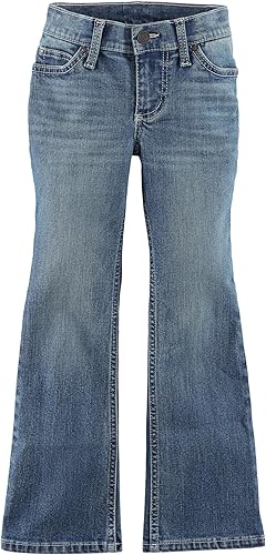 Wrangler Girls Nicole Bootcut 112336709 Jeans(Blue,4)