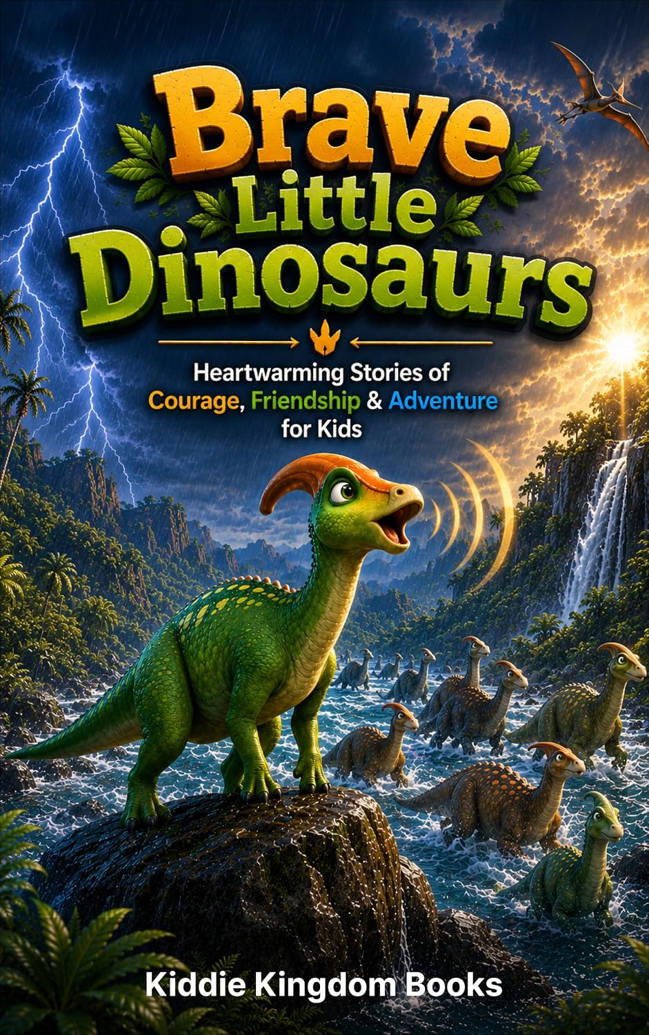 Brave Little Dinosaurs: Heartwarming Stories of Courage, Friendship & Adventure for Kids Ages 8-12 (Dino Explorer Quest)