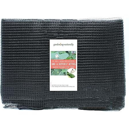 Bird B Gone Garden Bird Netting, 3/4 In. Mesh, Black, 14 Ft X 100 Ft - Foto 2