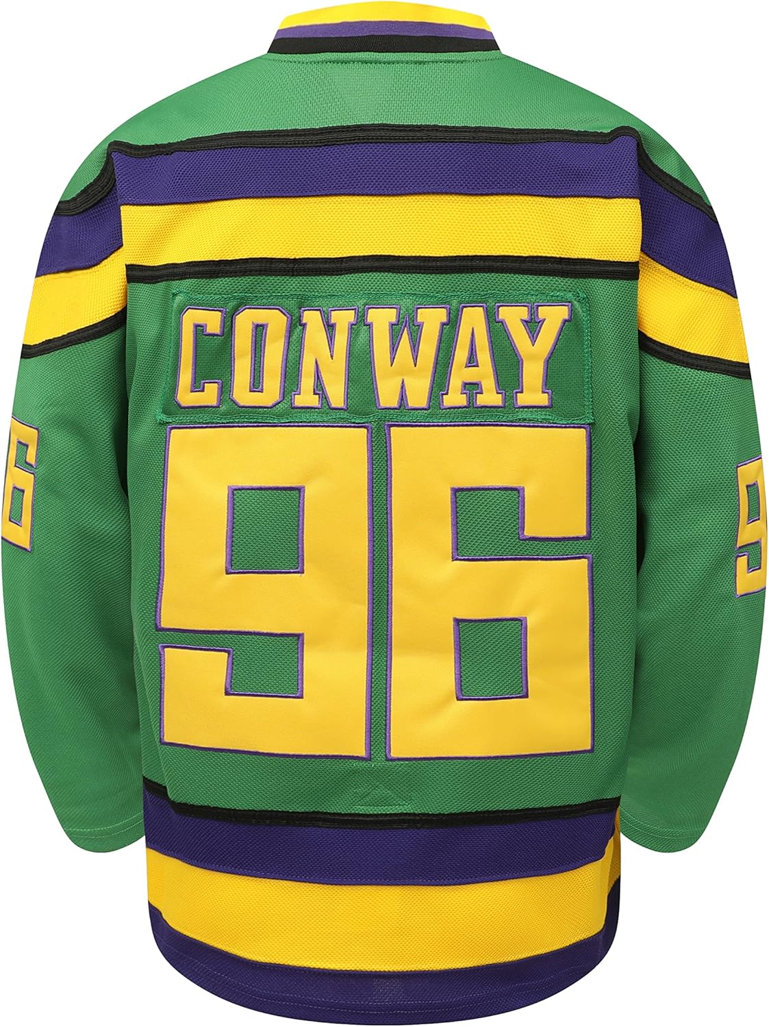 Mighty Ducks Ice Hockey Jersey #96 Charlie Conway #99 Adam Banks,90s Movie Hockey Jersey for Men and Women - Image 4