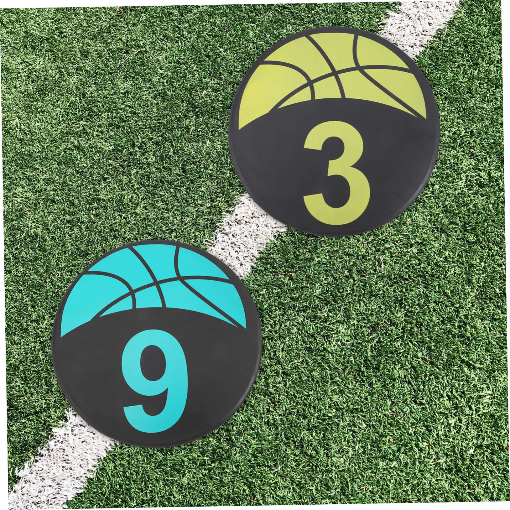 Fußball-trainingsmarkierungen – 10 Stück Fußball-zeichenscheiben TPE Für Kinder Trainer Und Sportbegeisterte