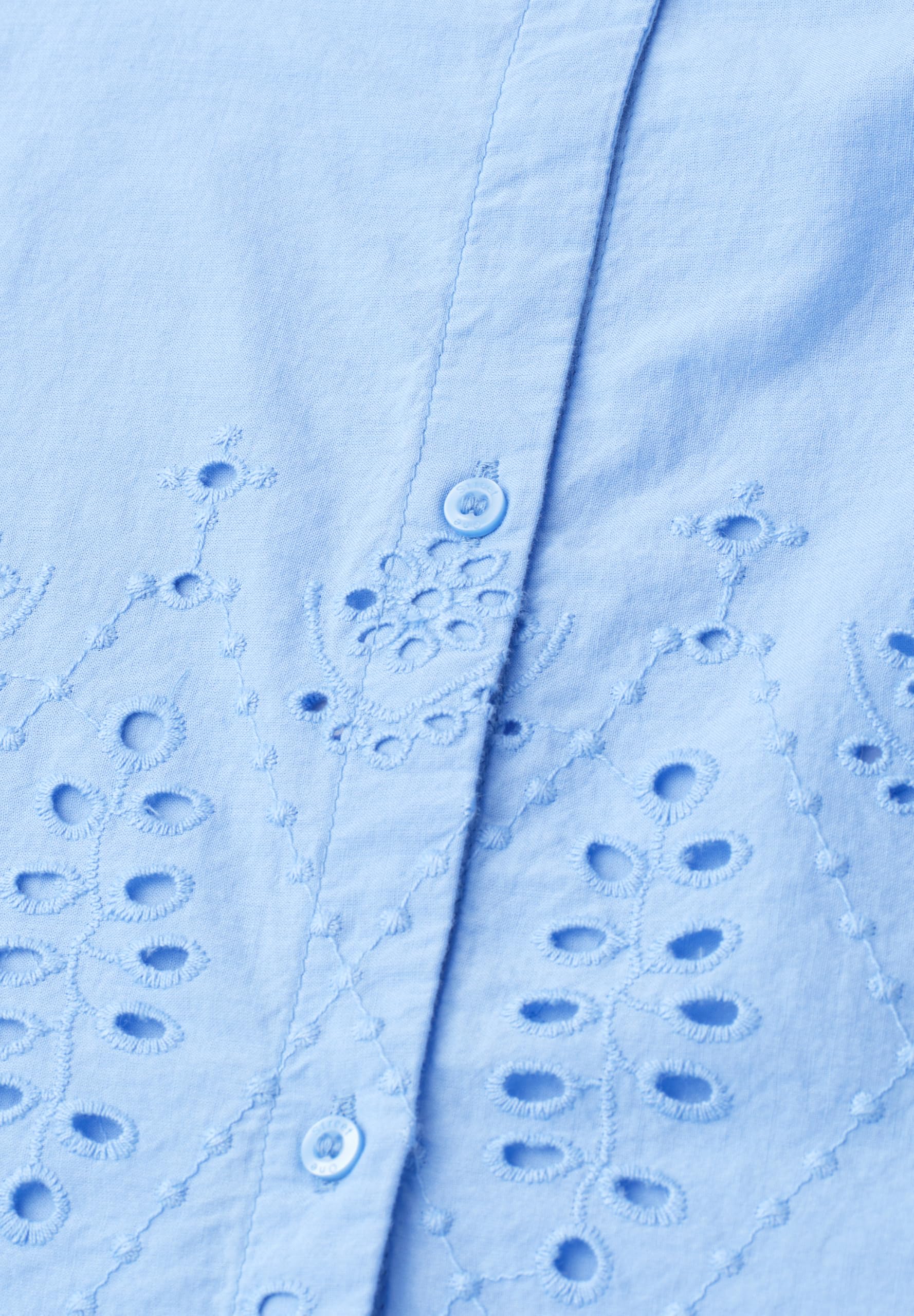 Street One 3/4-Arm Bluse mit Shiffleydetails