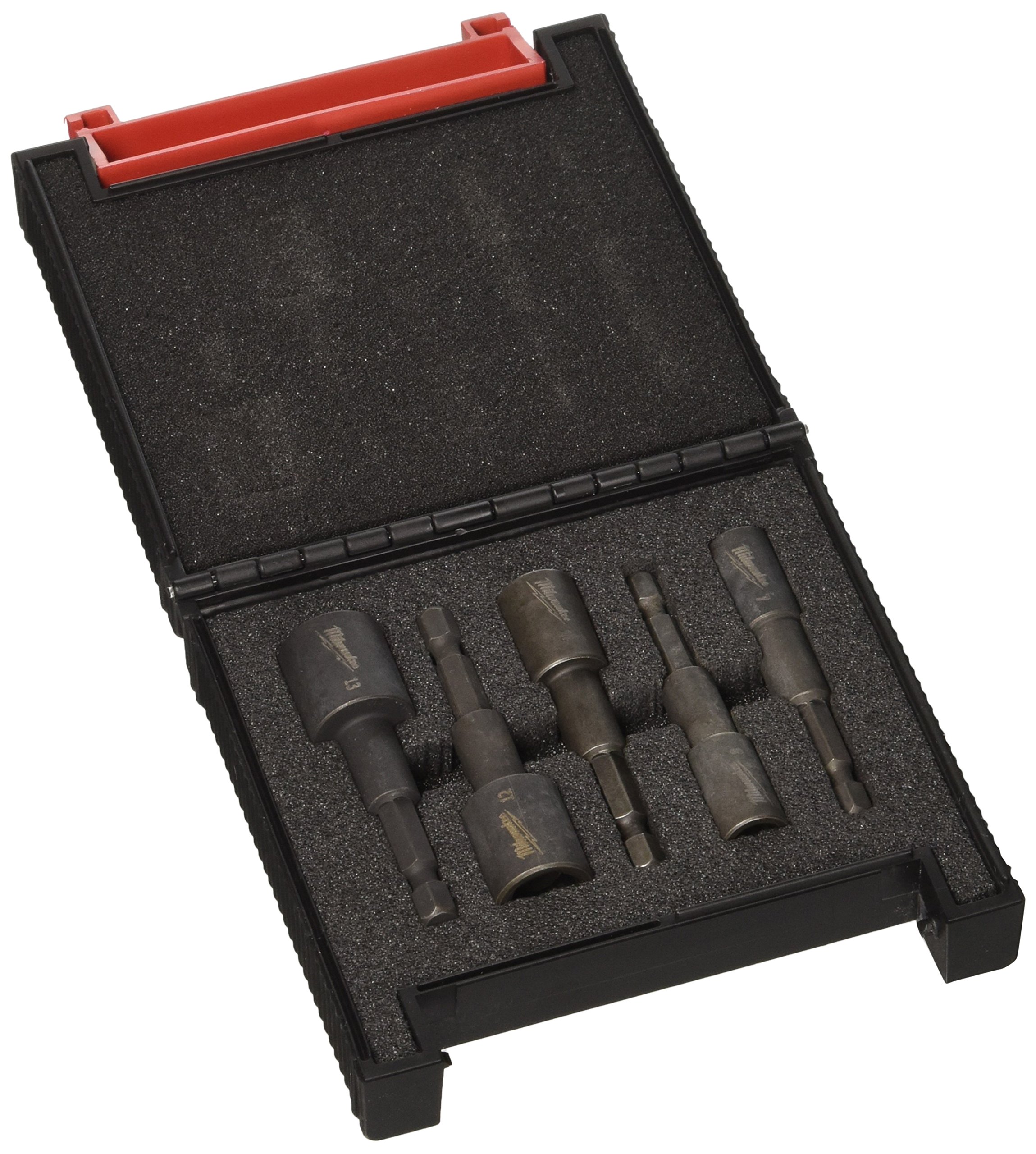 Milwaukee 4002395374809 magnetyczne nasadki nasadowe, Shockwave, czarne