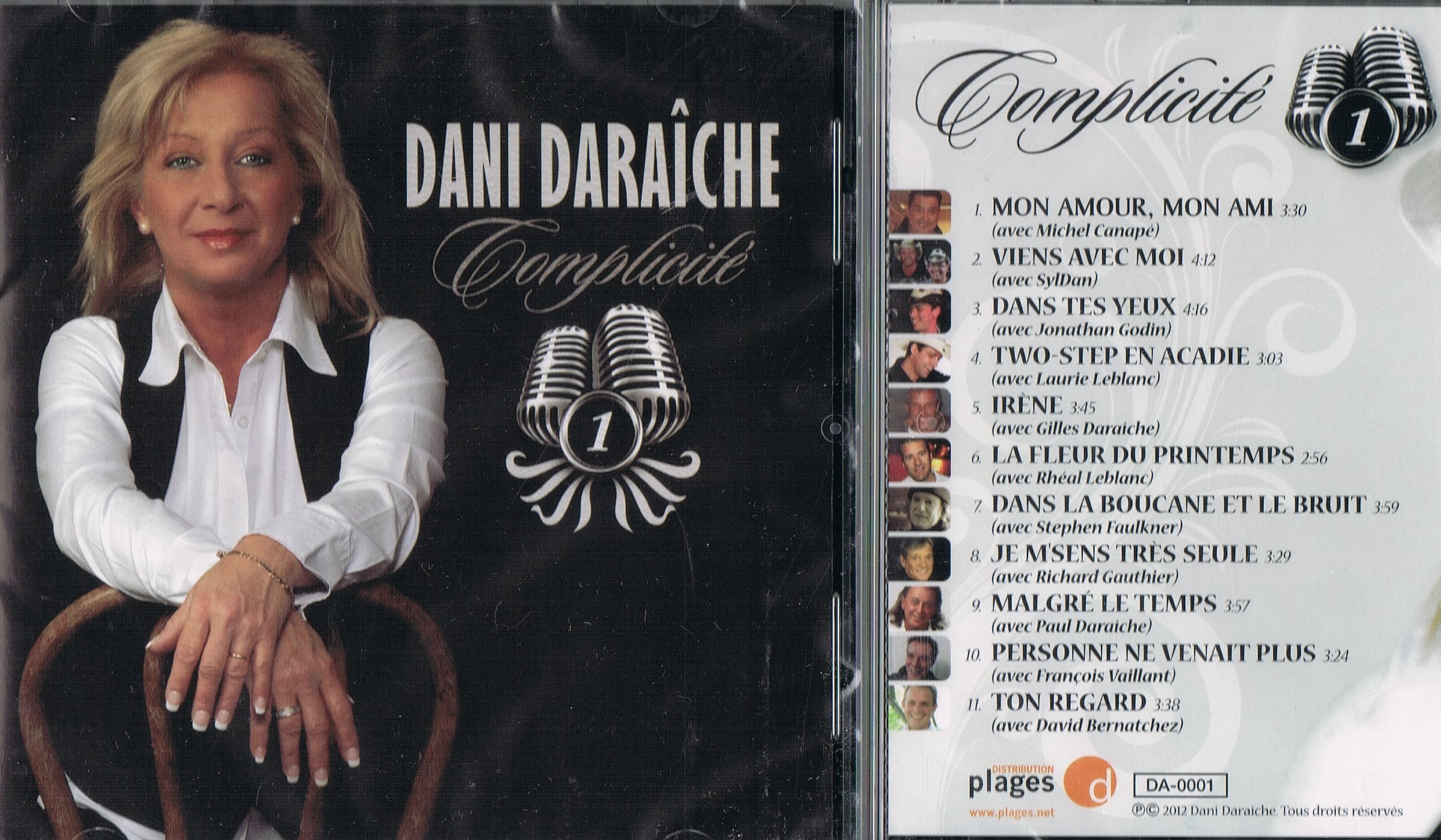 DARAICHE;DANI - V1 COMPLICITE [Audio CD] DARAICHE;DANI
