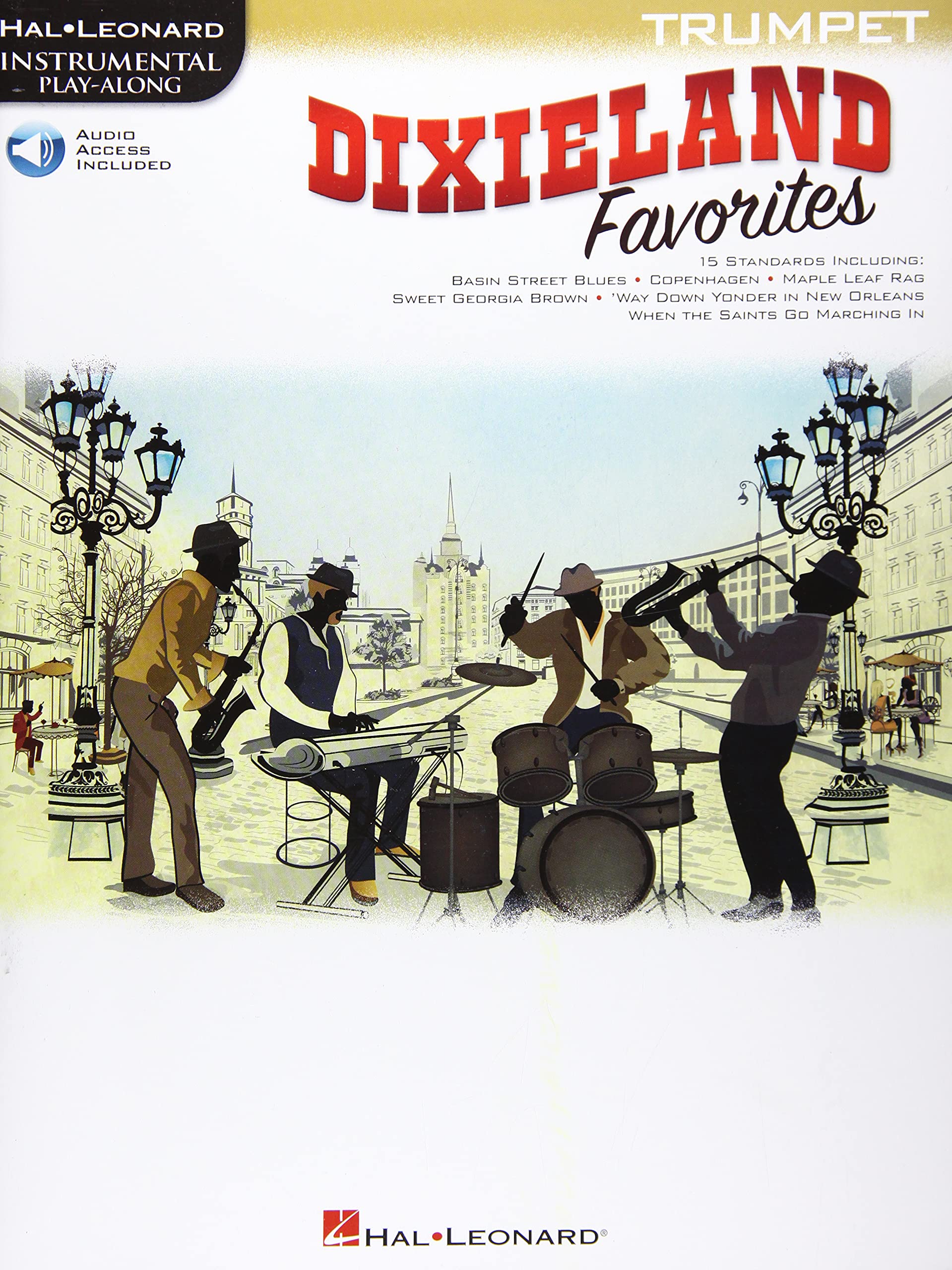 Hal Leonard Instrumental Play-Along: Dixieland Favorites Trumpet (Book/Online Audio)