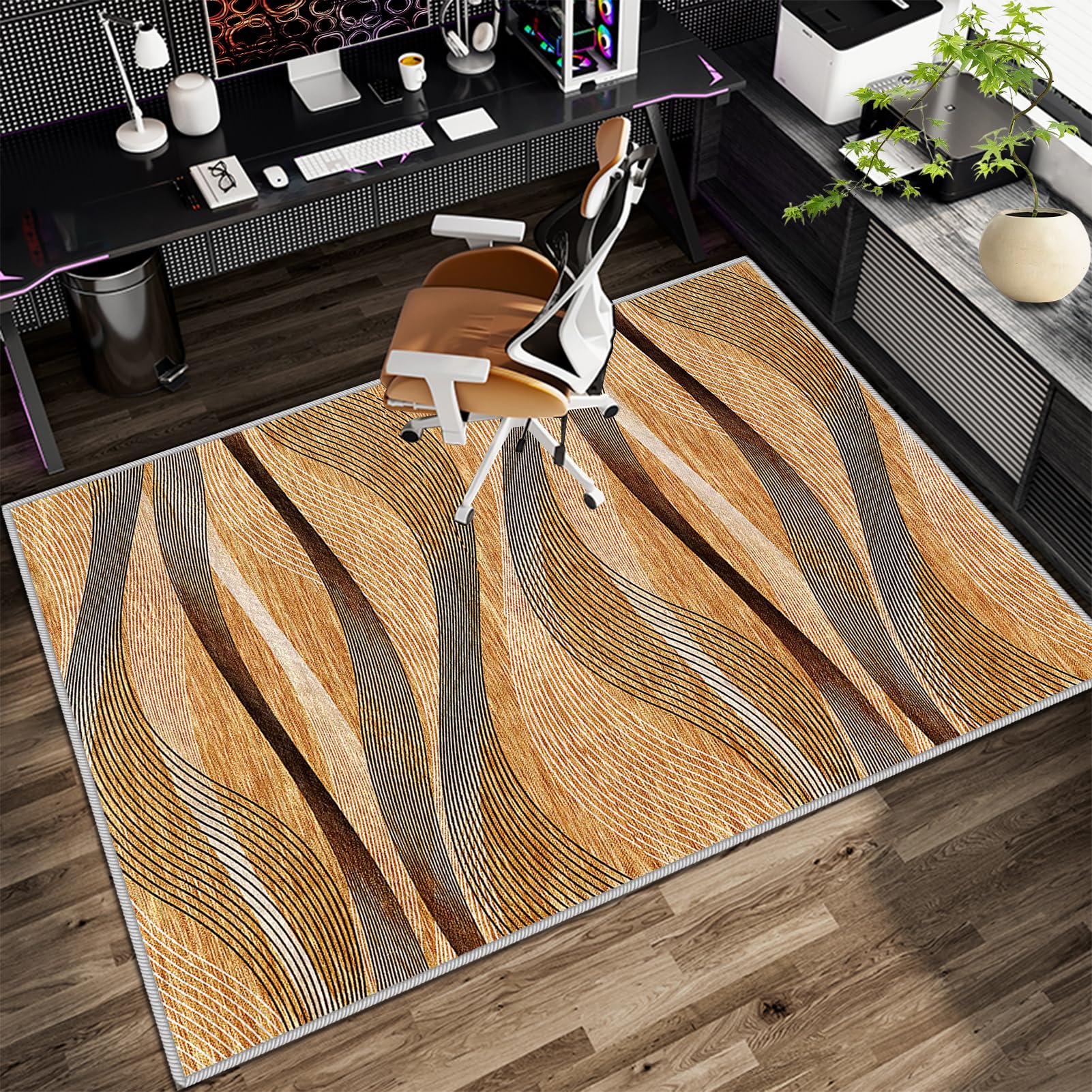 Bürostuhl Unterlage Teppich Rutschfest 180 x 200 cm Bodenschutzmatte Bürostuhl Schreibtischstuhl Unterlage Gaming Teppich Computerstuhl Mehrzweck Bürostuhlunterlage Für Hartböden Parkett Laminat