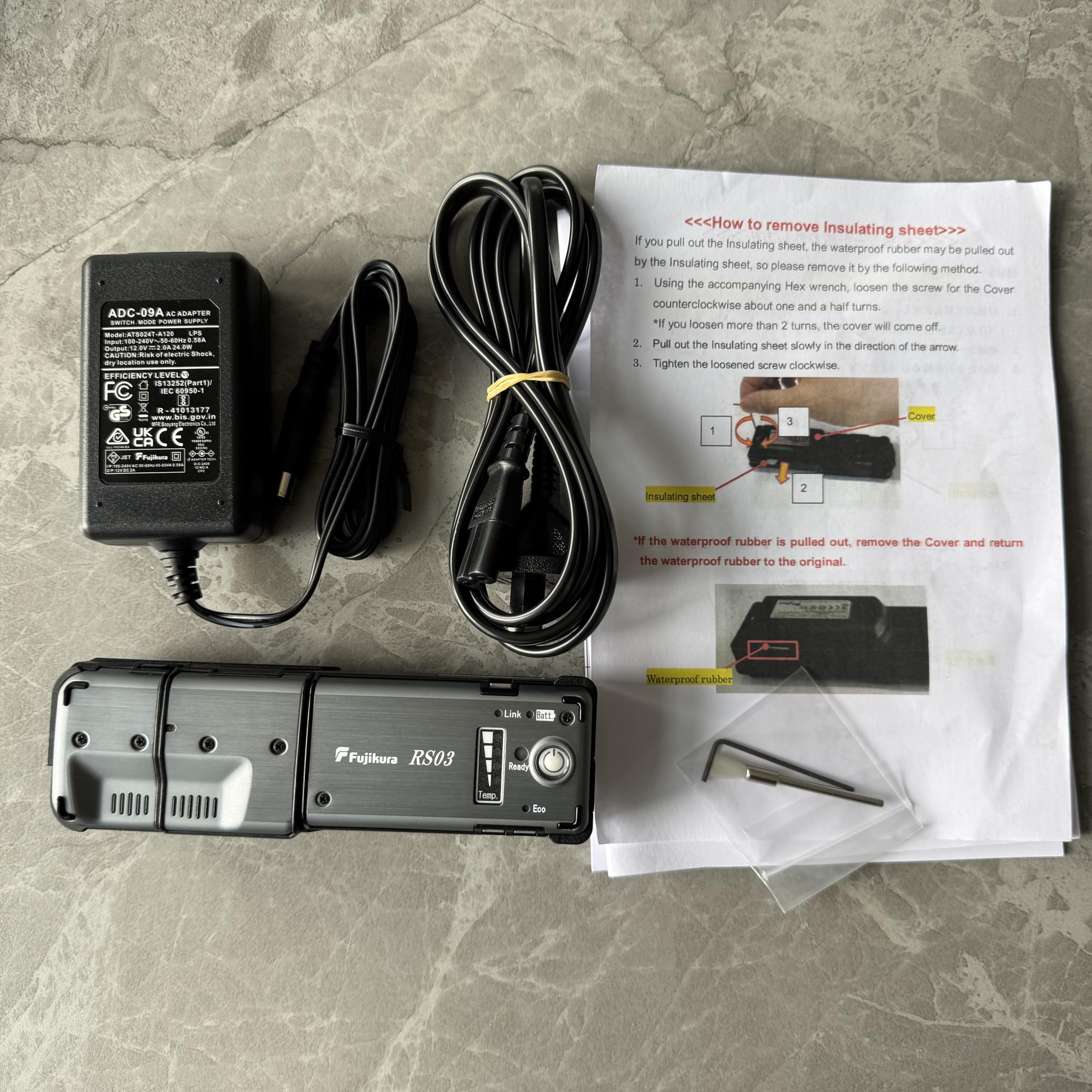 Original Fujikura FSM-90R FSM-90S FSM-90S+ FSM-88S FSM-88S+ Fusion Splicer Welding Splicer Thermal Stripper Ribbon Fiber Stripper RS03 In stock