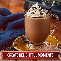 Vista 4 de Swiss Miss Mezcla de cacao caliente con sabor a chocolate con leche, 8 paquetes de mezcla de cacao caliente