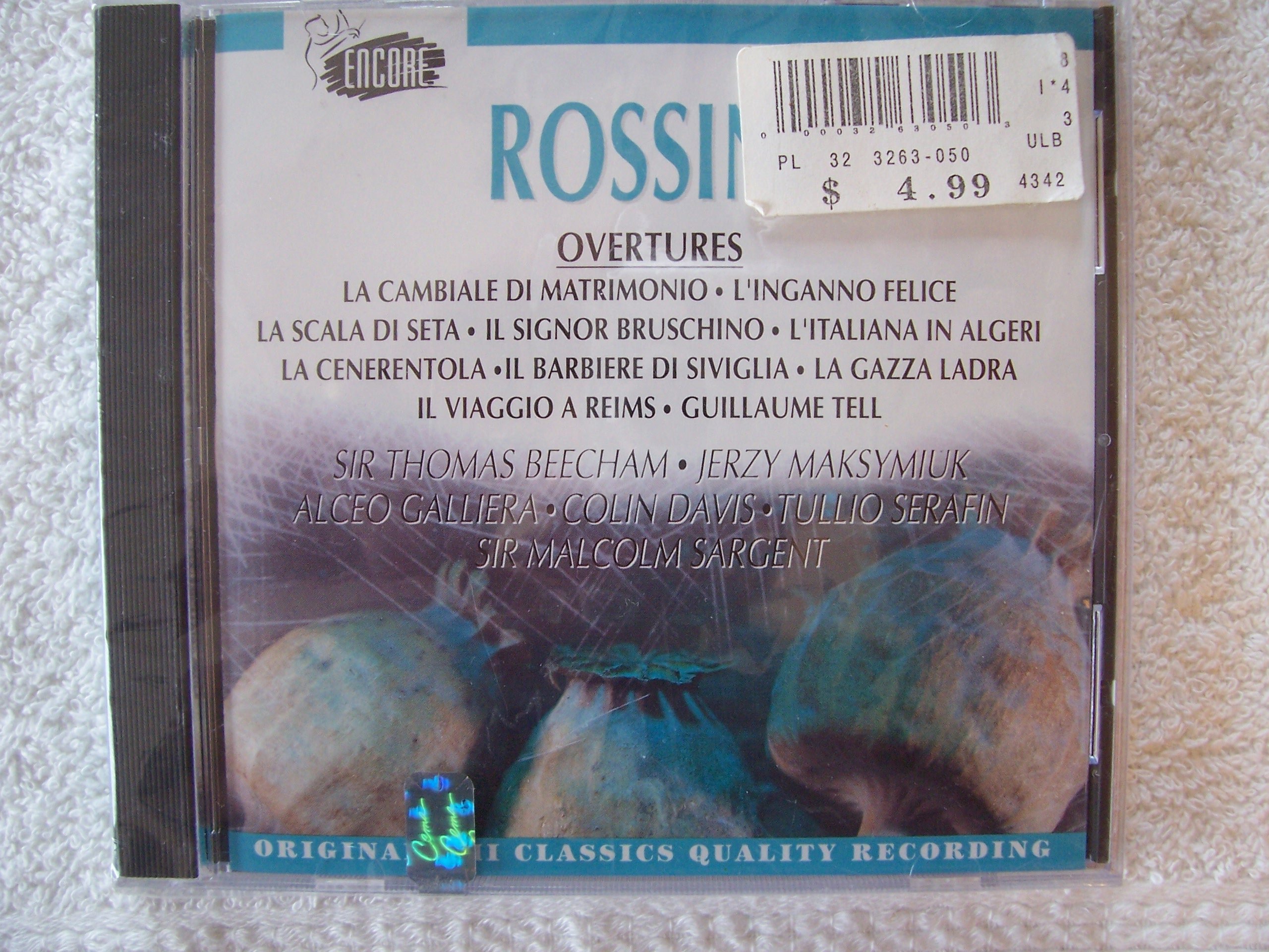 Rossini Ouvertures