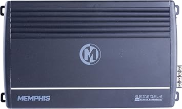 Memphis SRX300.4 300 Watts RMS 4-Channel Street Reference Series Amplifier