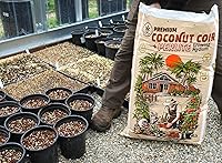 Vista 6 de Happy Trees Coco Coir and Perlite 70/30 Medio de cultivo, mezcla para macetas, inicio de semillas, triple lavado de calidad premium para baja
