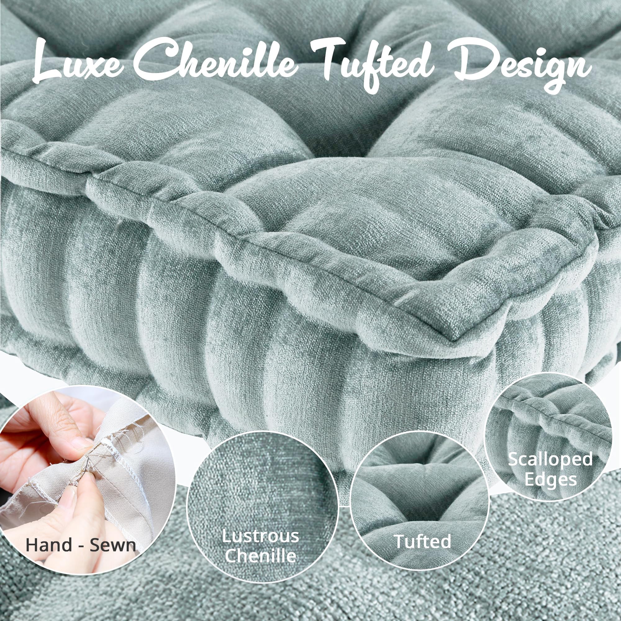 Amazon.com: Intelligent Design Azza Floor Pillow, Large Cushions