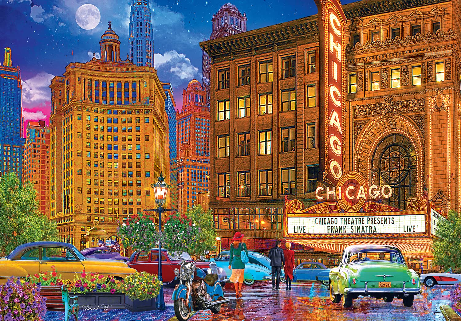 Rose ArtKodak Premium Jigsaw Puzzle 1500pc Chicago