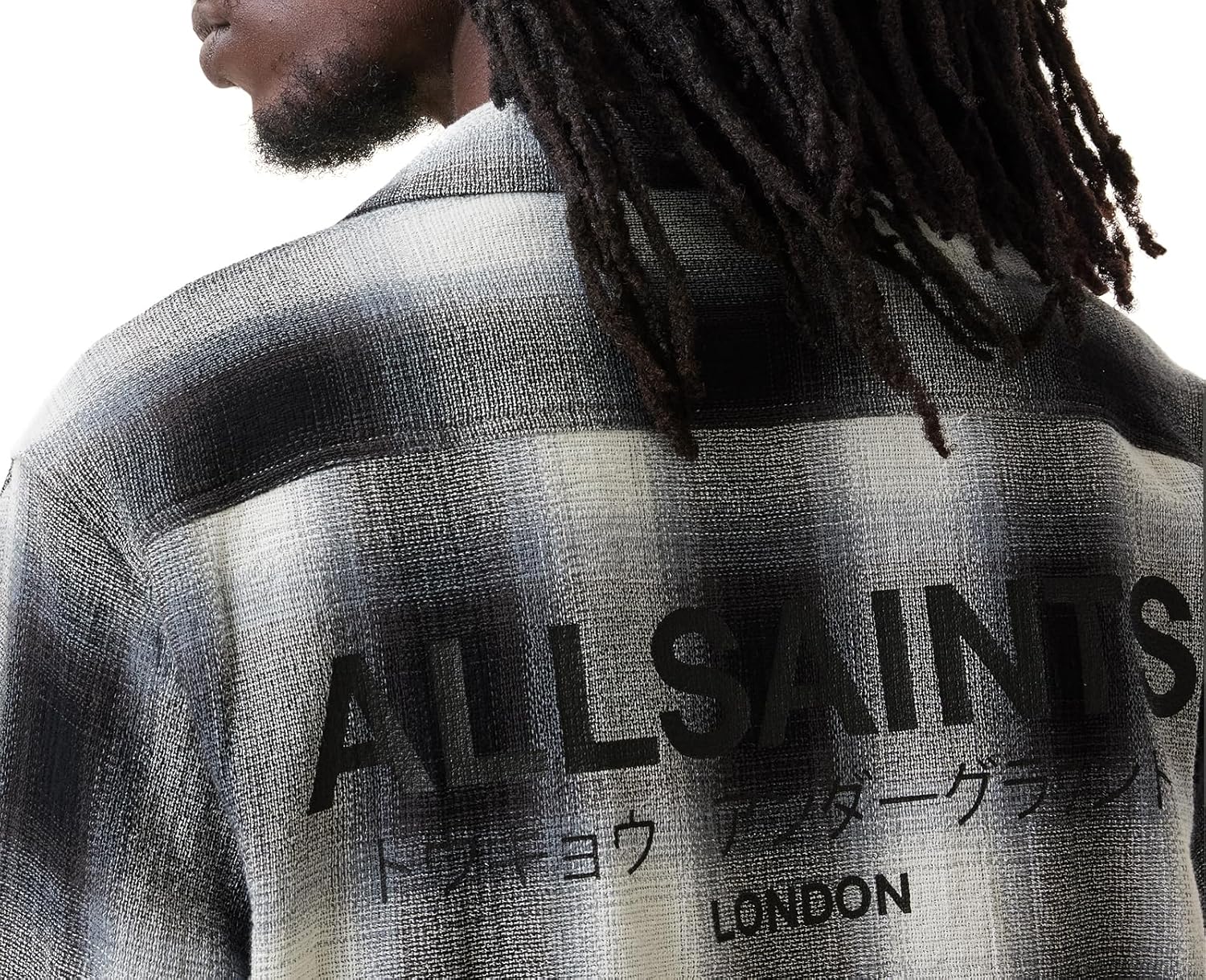 AllSaints Mens Underfade Ls Shirt - Image 4