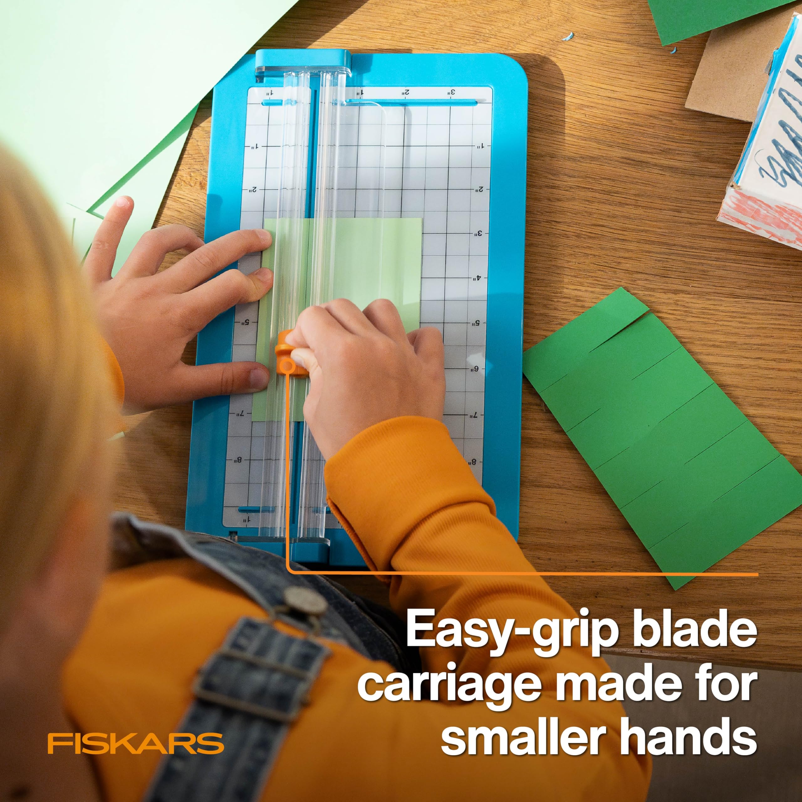 Kids Paper Trimmer - Easy Cutting for Crafts -5