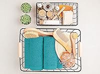 Vista 75 de Utopia Towels Juego de 60 paños de algodón – 100% algodón hilado en anillo, paños de franela de alta calidad, altamente absorbentes y suaves al Beige