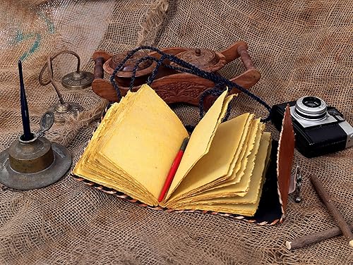 Vista 36 de Libro de hechizos Hocus Pocus, libro de hechizos Hocus Pocus, regalos de utilería, decoraciones de Halloween, decoración de cuero, diario de Negro