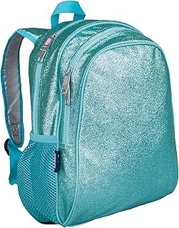 Wildkin 15-Inch Kids Backpack for Boys & Girls, Perfect for Early Elementary, Backpack for Kids Features Padded Back & Adjustable Strap, Ideal for School & Travel Backpacks (Blue Glitter)
