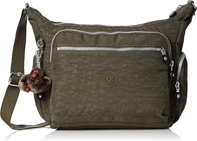 Kipling Gabbie, Bolso Bandolera para Mujer, Verde (Cactus Khaki), 35.5 x 30  x 18.5 cm : Amazon.es: Zapatos y complementos