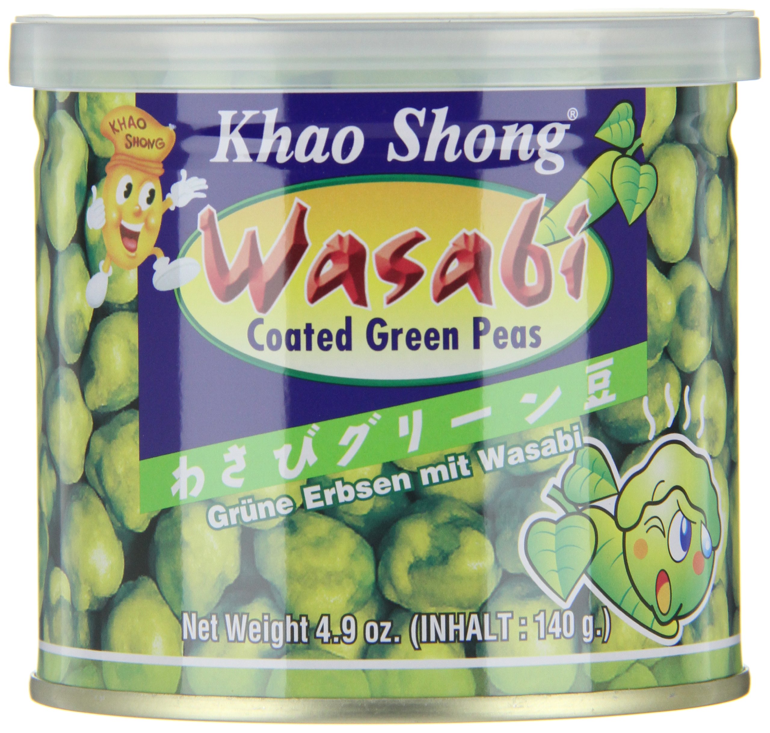 KHAO SHONG, Guisante deshidratado (Verde) - 12 de 140 gr. (Total 1680 gr.)