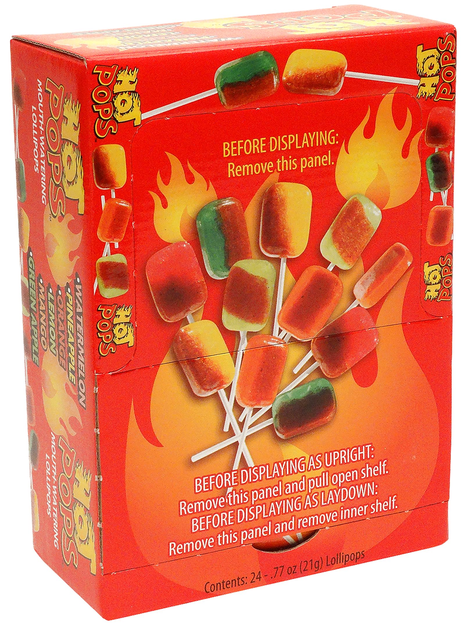 Amazon.com : Yummy Lix Hot Pops Gourmet Lollipops, (Pack of 24