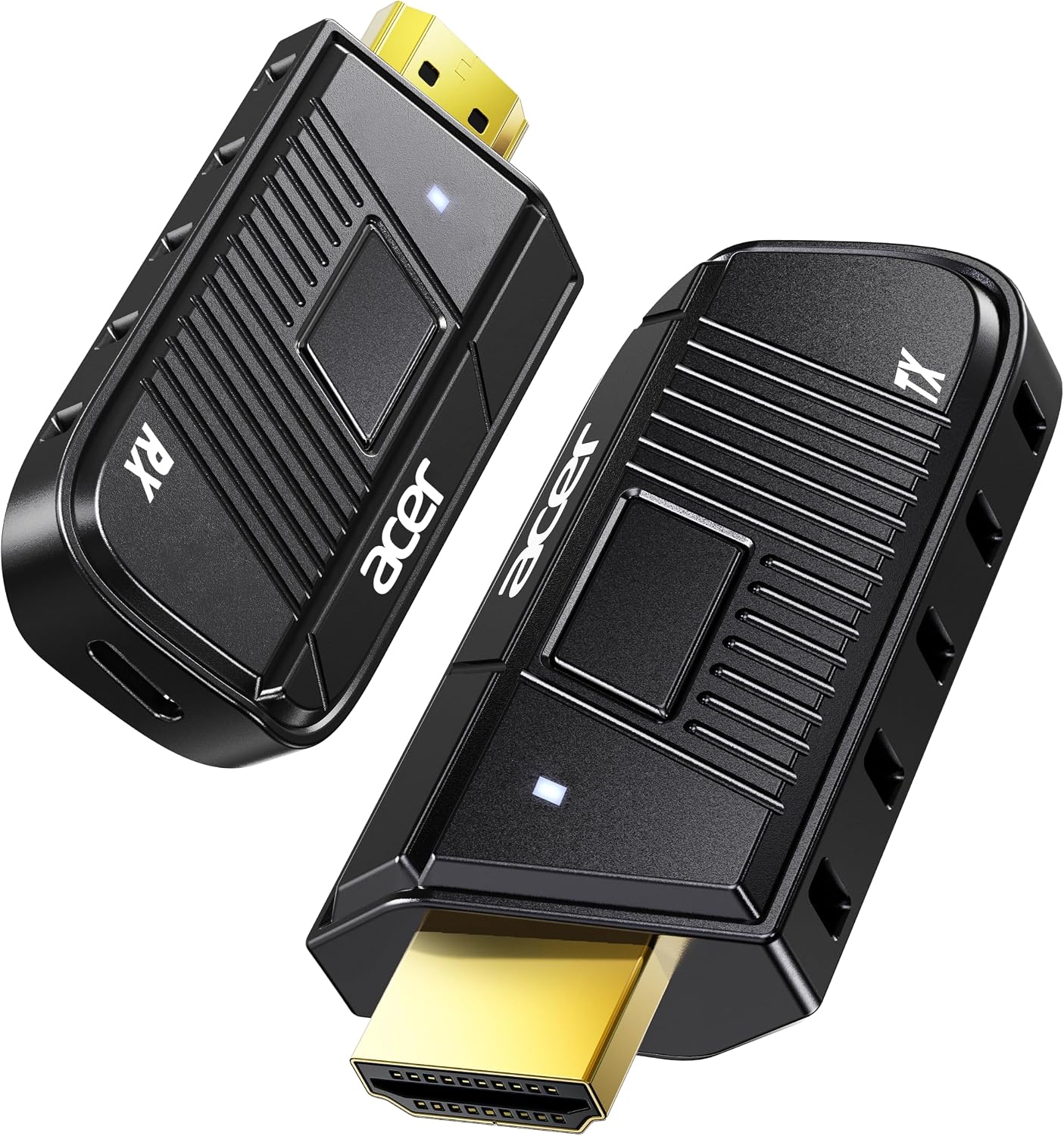 Acer Wireless HDMI Transmitter and Receiver, 328ft Long Range, 1080P@60Hz HD Adapter Extender for Streaming & Gaming to TV Projector Monitor, Plug & Play Dual-Band 2.4/5.8G Connection, Privacy Button