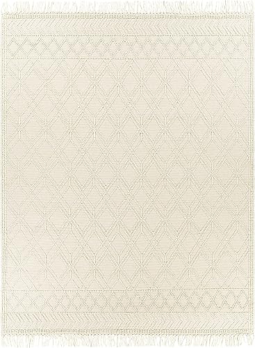 Miniatura 9 de Mark&Day Alfombras de lana, 2 x 4, alfombra Staveley Cottage beige, alfombra blanca crema para sala de estar, dormitorio o cocina (2 pies 3 pulgadas