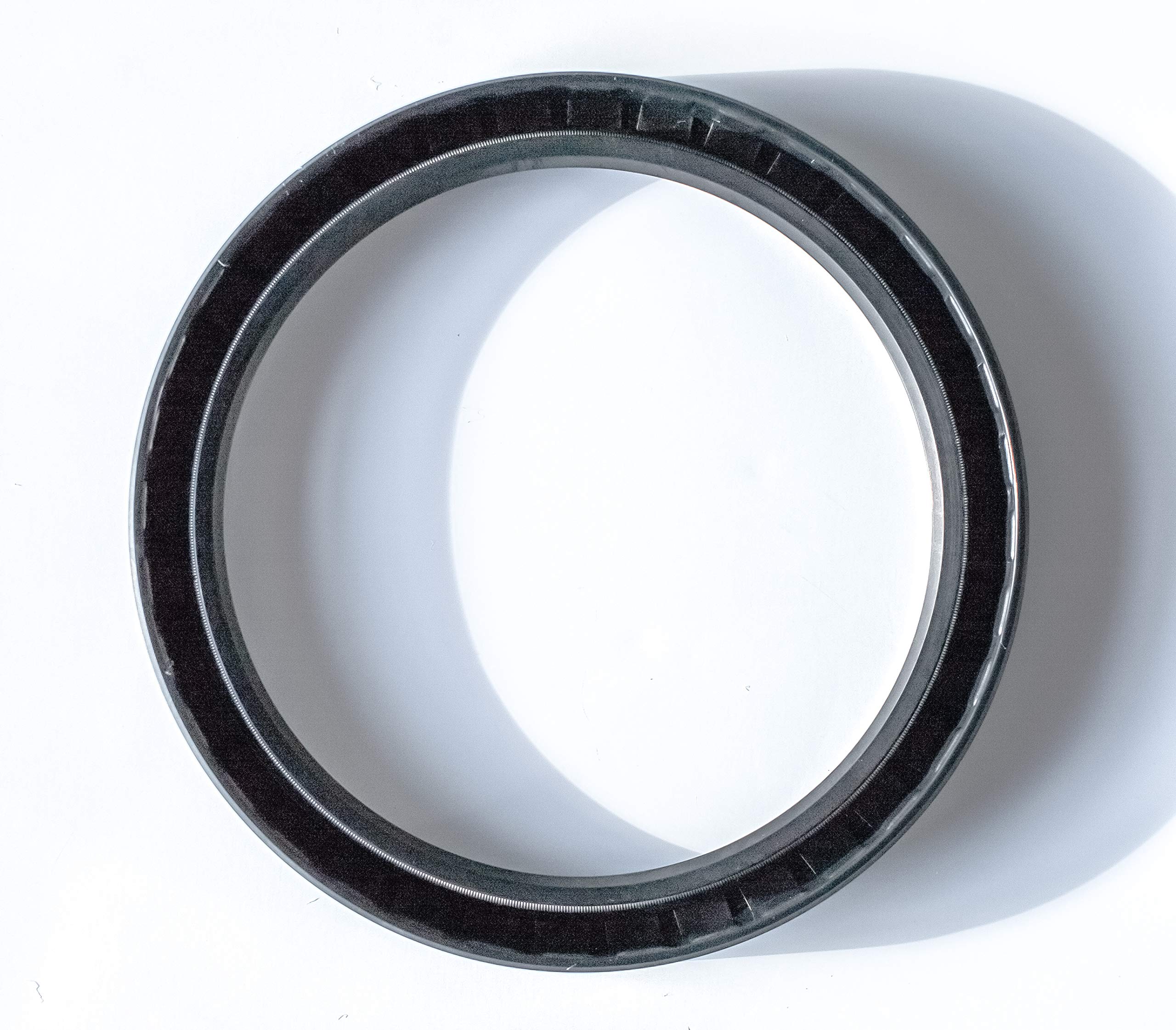 EAI 30x52x7mm Double Lip Oil Shaft Seal – TC Type With Spring, Nitrile Rubber, Metric Size