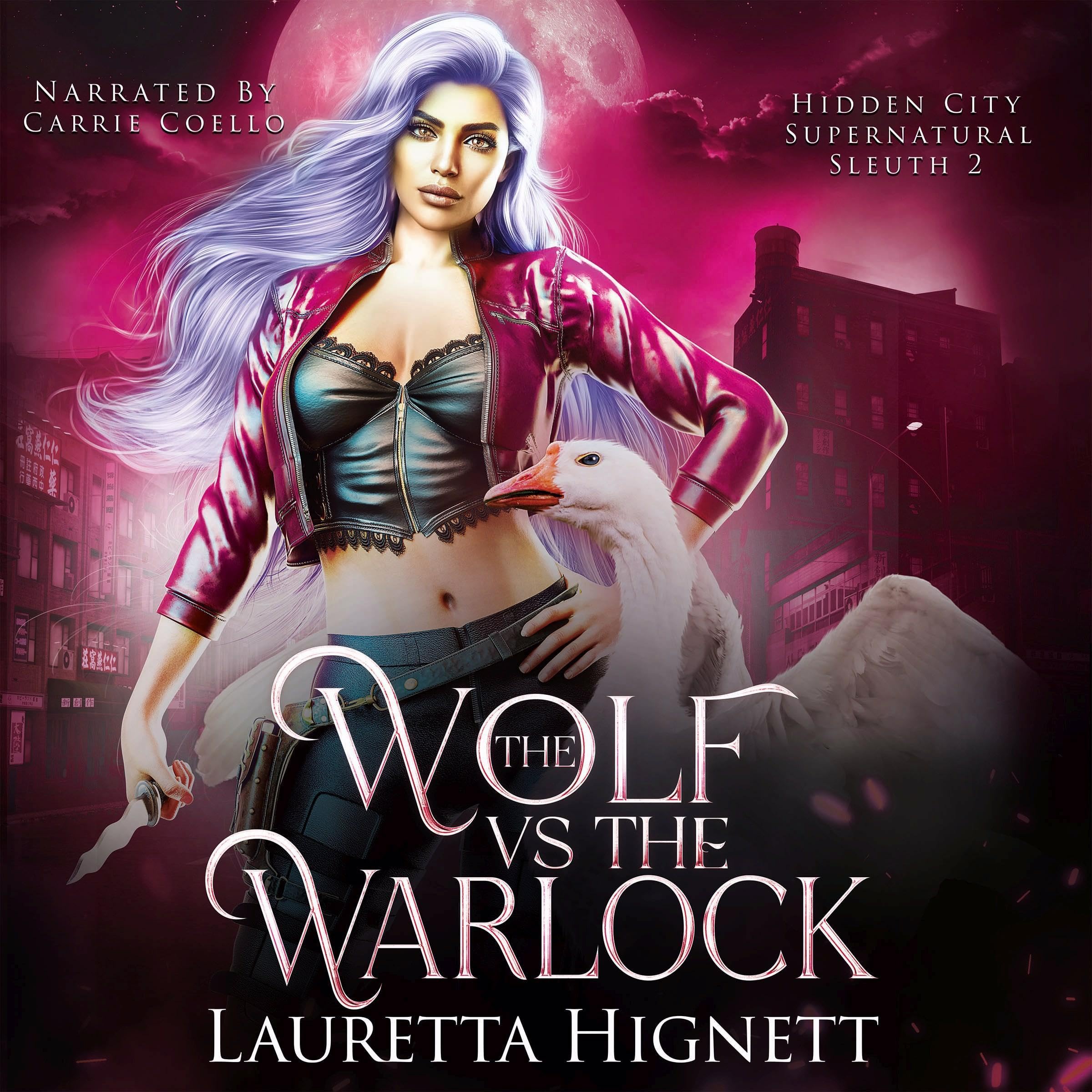 Cover art for The Wolf vs the Warlock