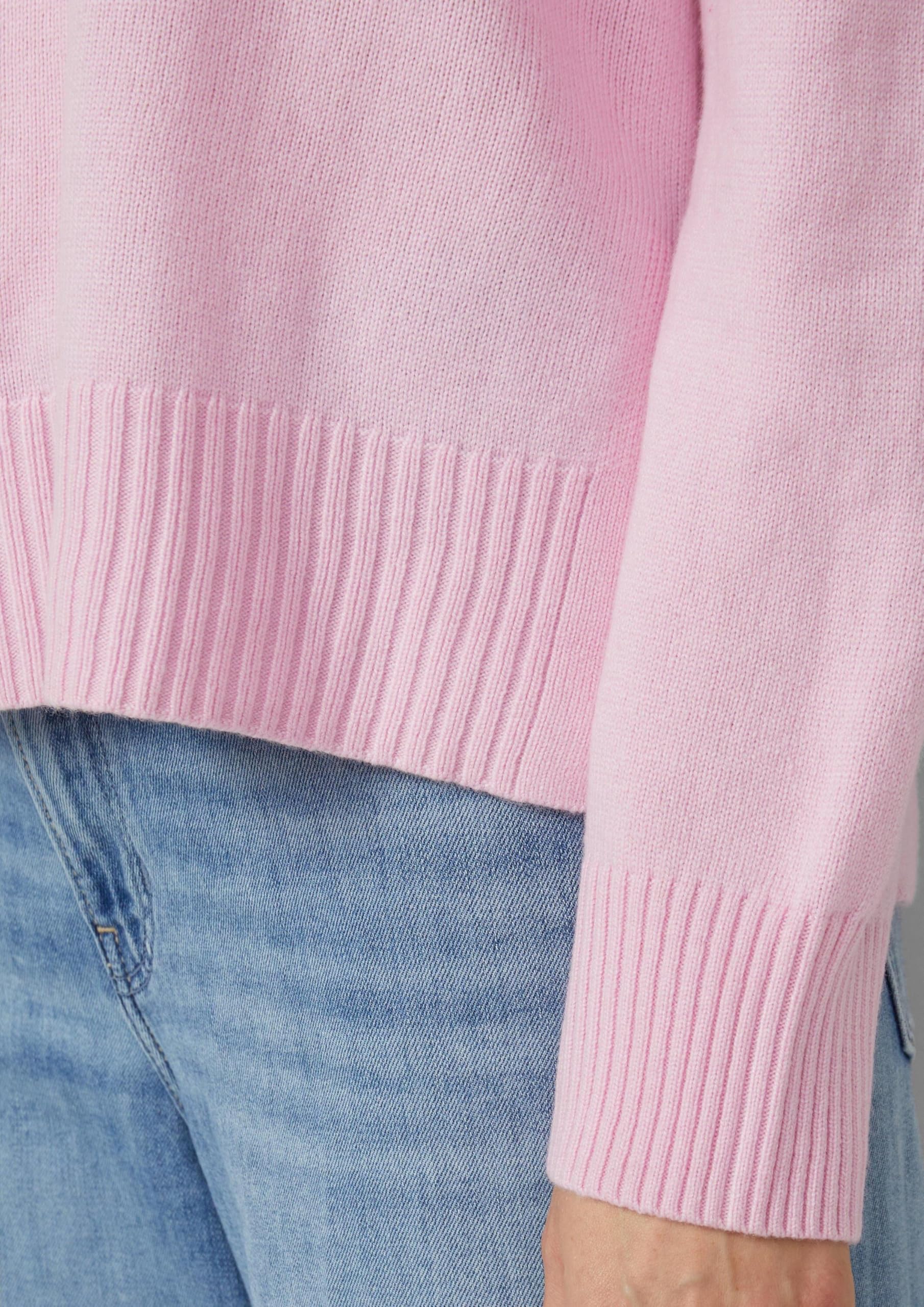 s.Oliver Strickpullover mit Seitenschlitzen