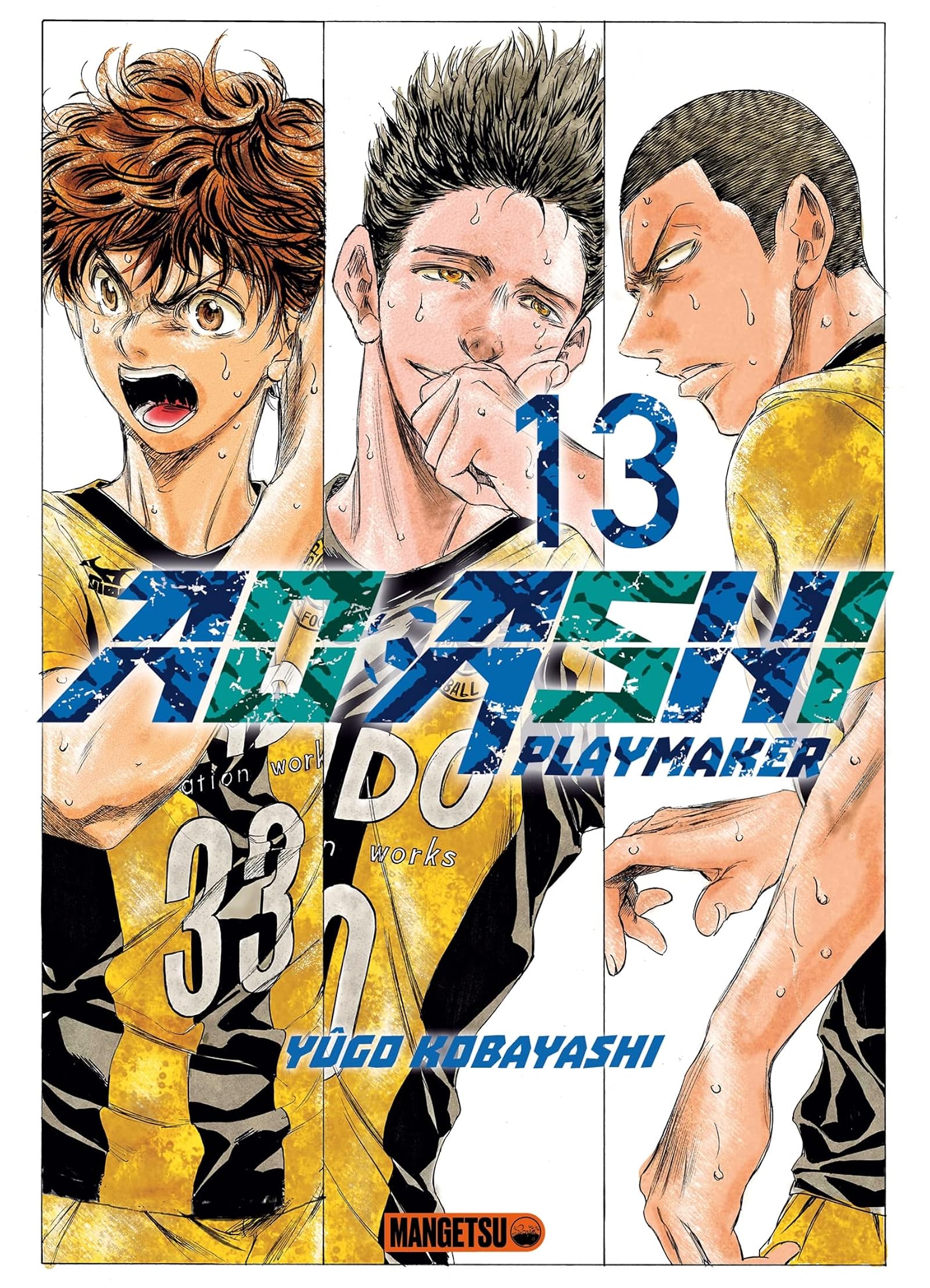 Couverture de Ao Ashi - Playmaker - Tome 13, sortie 7 December 2022