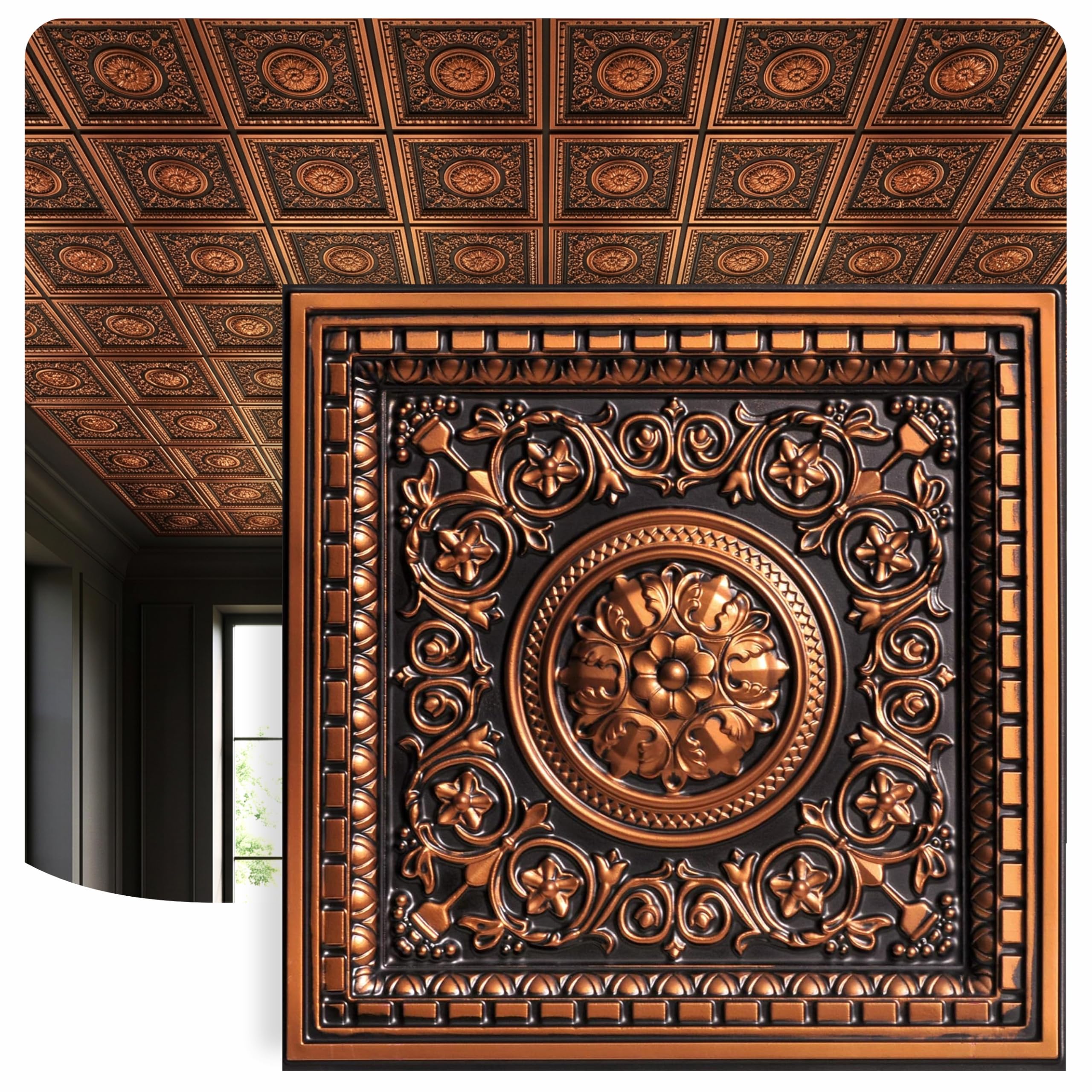 Photo 1 of Rhine Valley PVC Lay-in Ceiling Tile