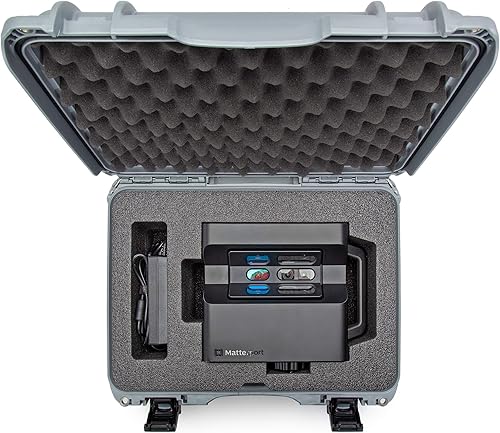 Miniatura 5 de Nanuk 925 Estuche rígido impermeable con inserto de espuma personalizado para cámara Matterport - Plata (925-EMATT5)