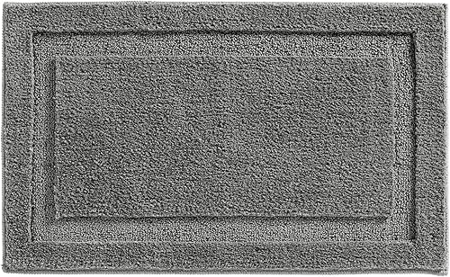 Miniatura 8 de mDesign Hydra Collection - Tapete de baño de microfibra antideslizante, absorbente de agua, extra suave, de lujo para bañeraducha exterior, 21 x 34